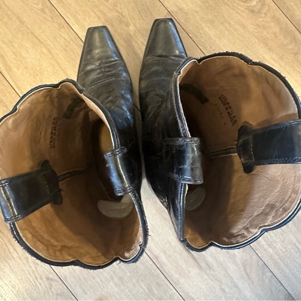 J.B Dillion western the “Clayton” leather mid calf cowboy boots - Picture 7 of 10